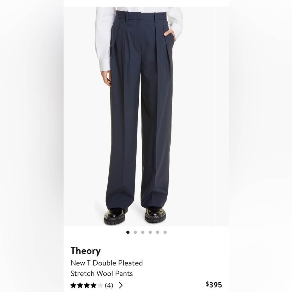Theory Traceable Wool pants